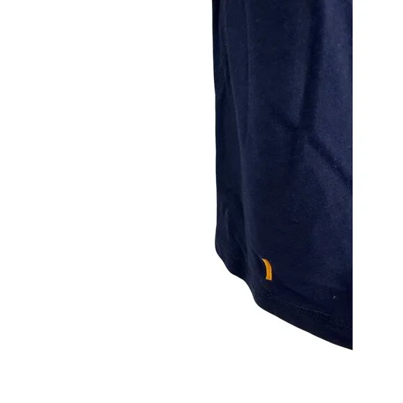 Lucy Womens Navy Blue Draped Neck Long Sleeve Hooded Pullover Top Size XL - Picture 4 of 8